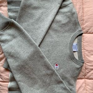 champion reverse weave cropped sweatshirt